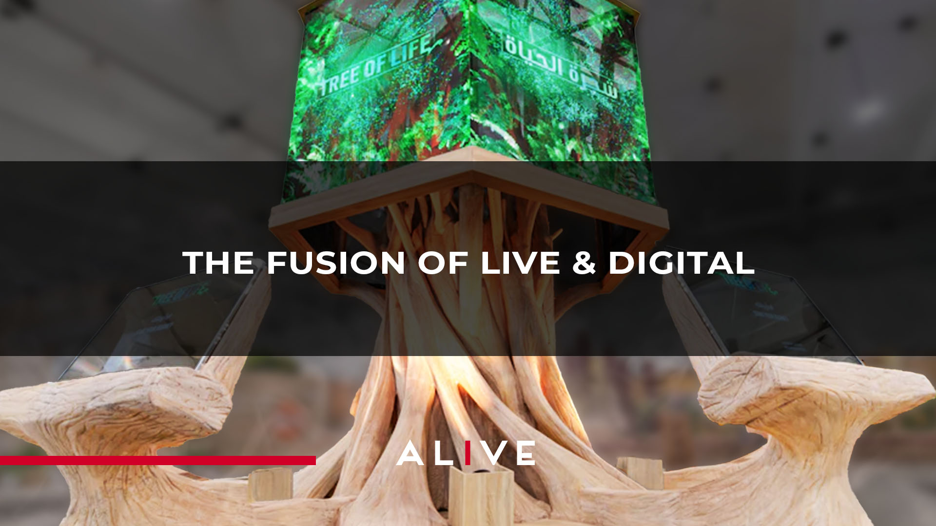 Alive News Post Fusion of Live and Digital